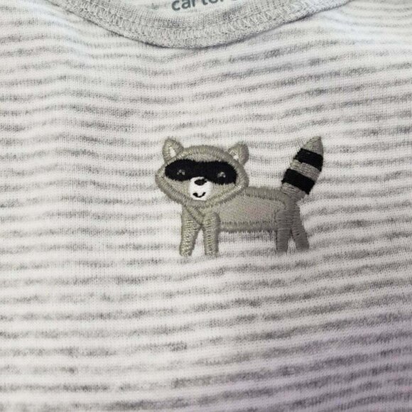 Carter's Baby Boy 3 PC Set 9 Months Bodysuits Pants Gray NWT - Picture 5 of 8